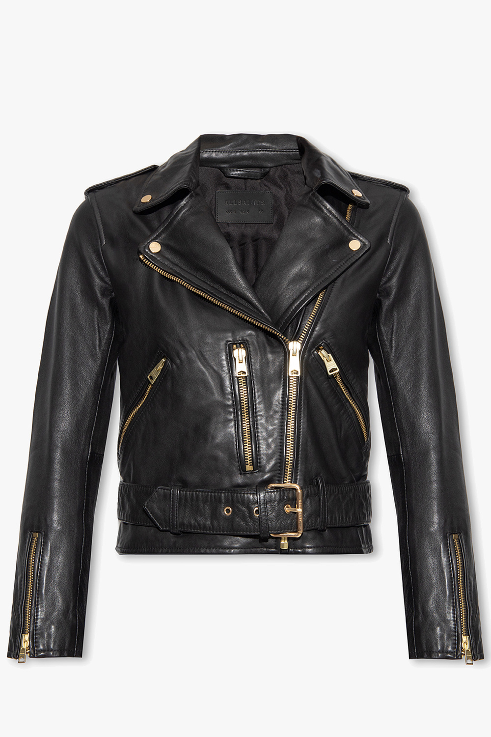 Balfern leather biker jacket best sale